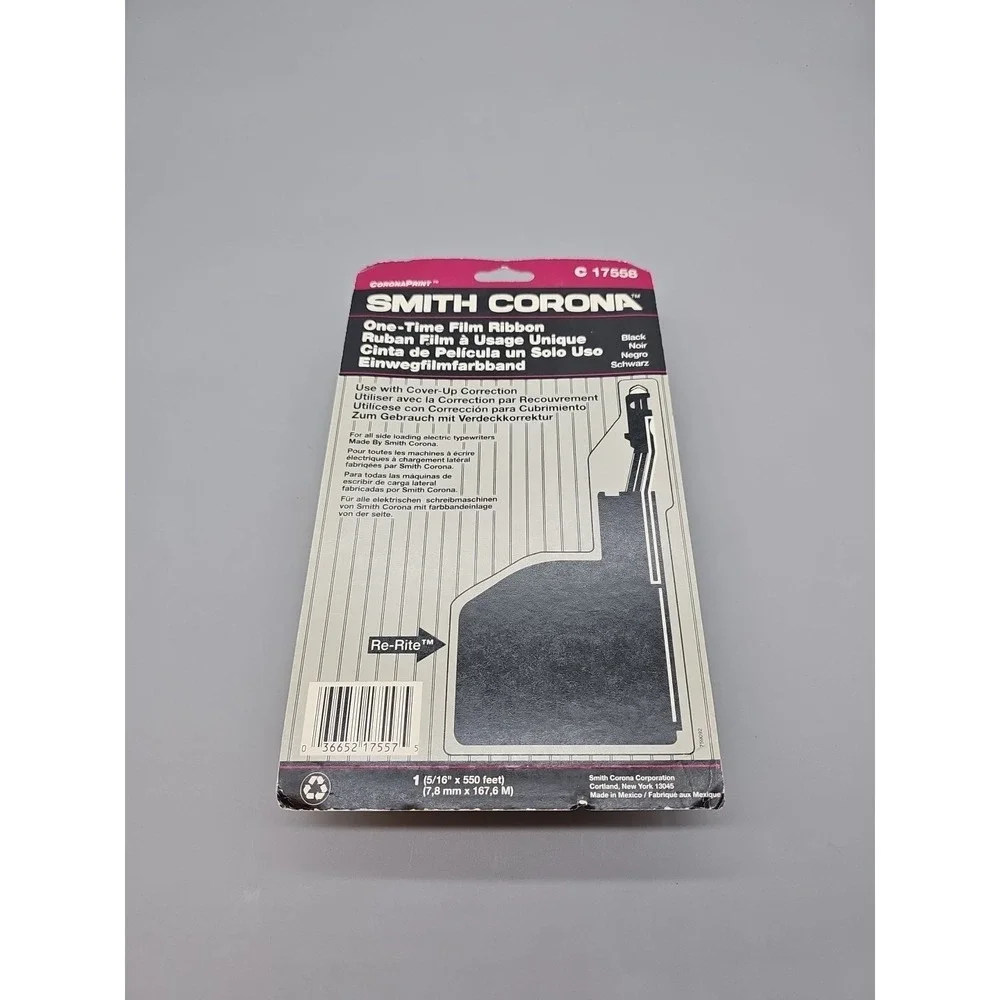 Smith Corona Model 17558 Nylon Typewriter Ribbon‎ - New/Sealed